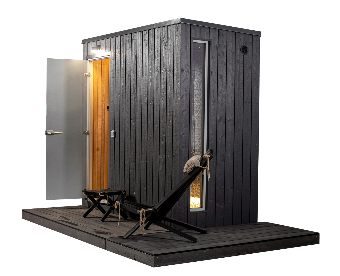 KUUT Outdoor Steam Sauna - Myles Better Living