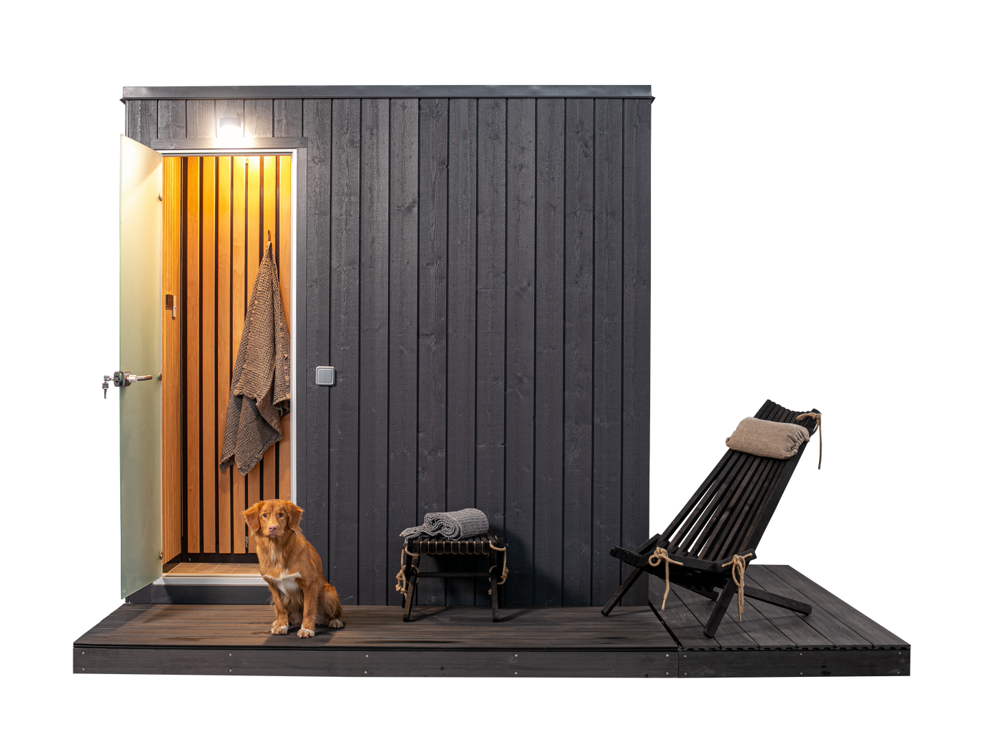 KUUT Outdoor Steam Sauna - Myles Better Living