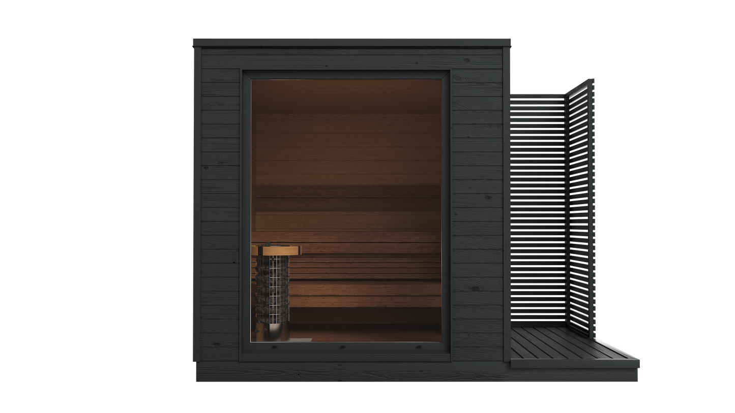 KUUT Electrical Outdoor Sauna M - Myles Better Living