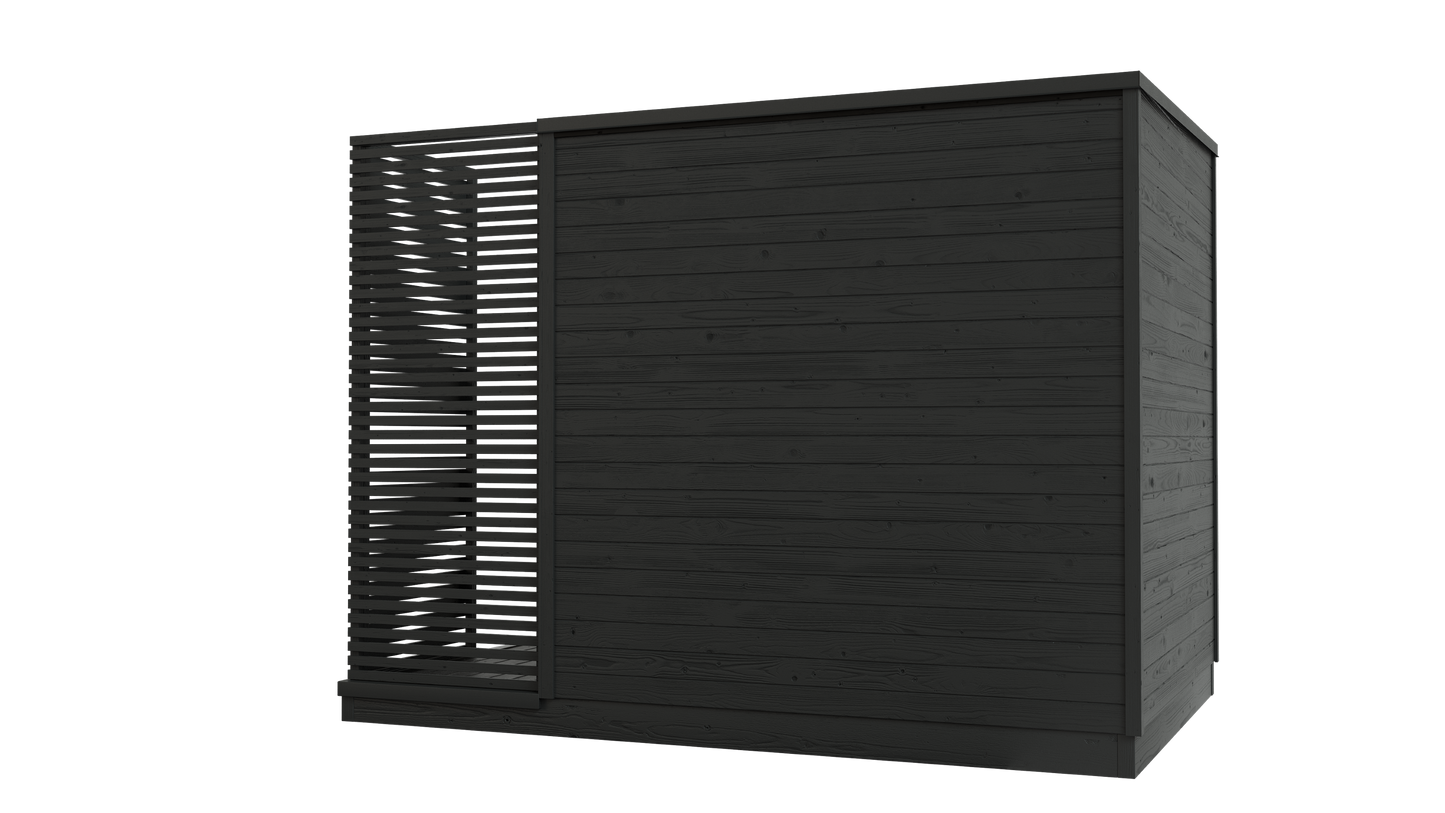 KUUT Electrical Outdoor Sauna M - Myles Better Living