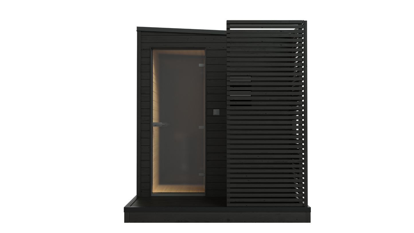KUUT Electrical Outdoor Sauna L - Myles Better Living