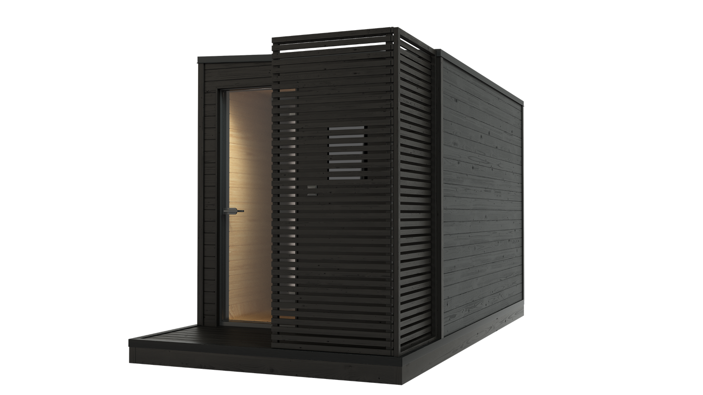 KUUT Electrical Outdoor Sauna L - Myles Better Living