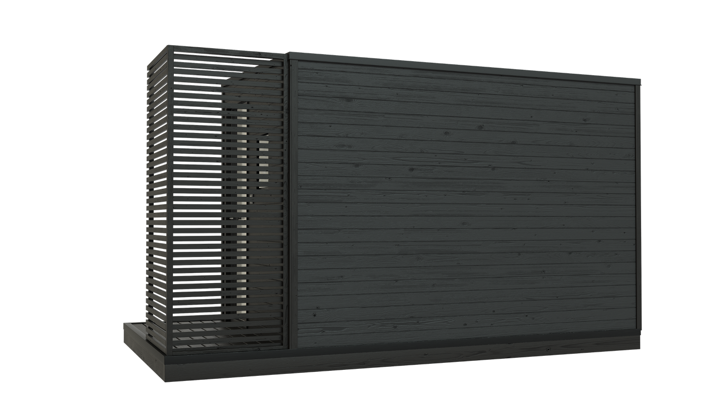 KUUT Electrical Outdoor Sauna L - Myles Better Living