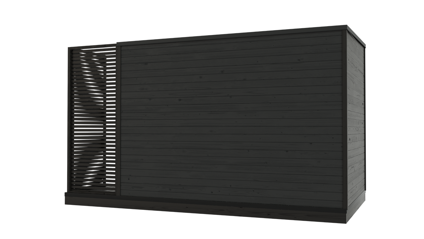 KUUT Electrical Outdoor Sauna L - Myles Better Living