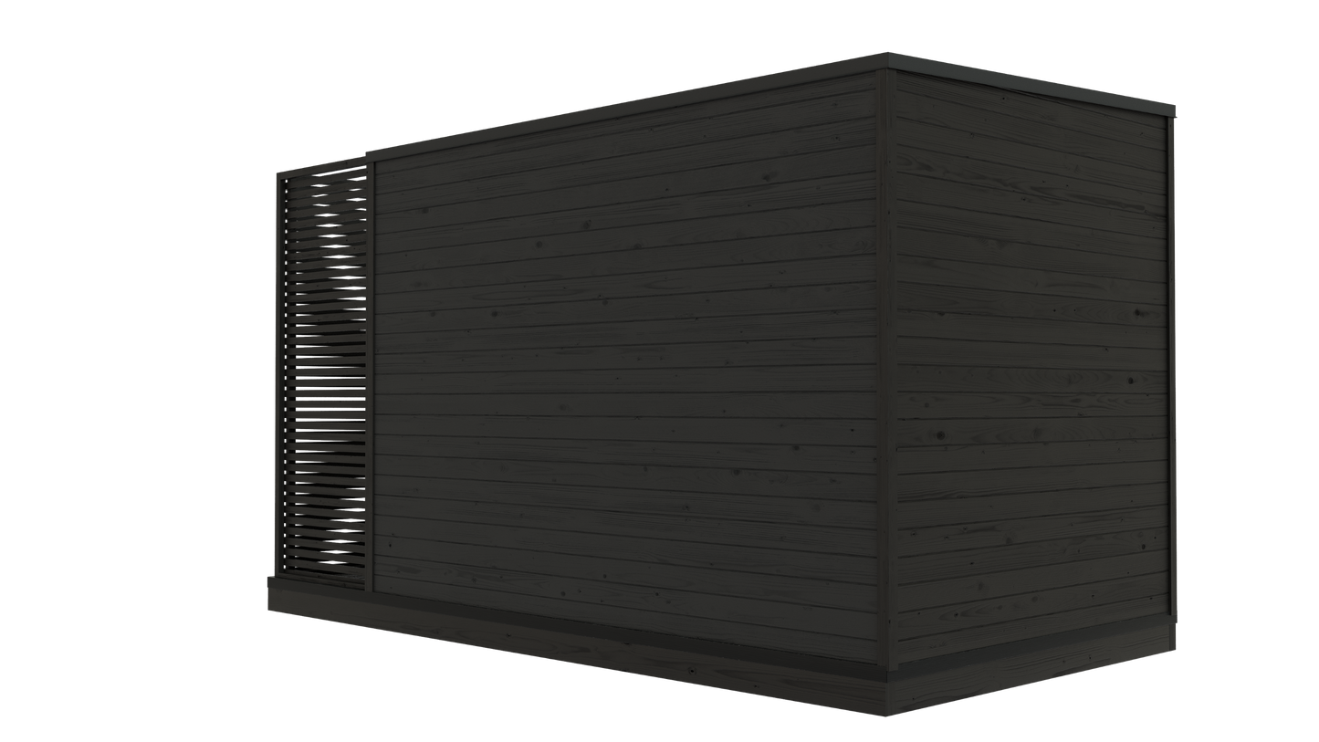 KUUT Electrical Outdoor Sauna L - Myles Better Living
