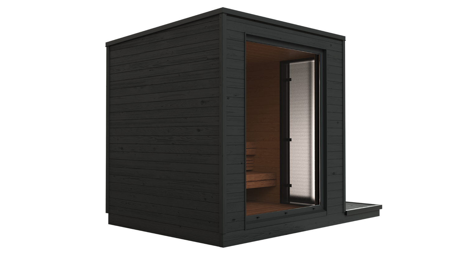 KUUT Electrical Outdoor Sauna M - Myles Better Living