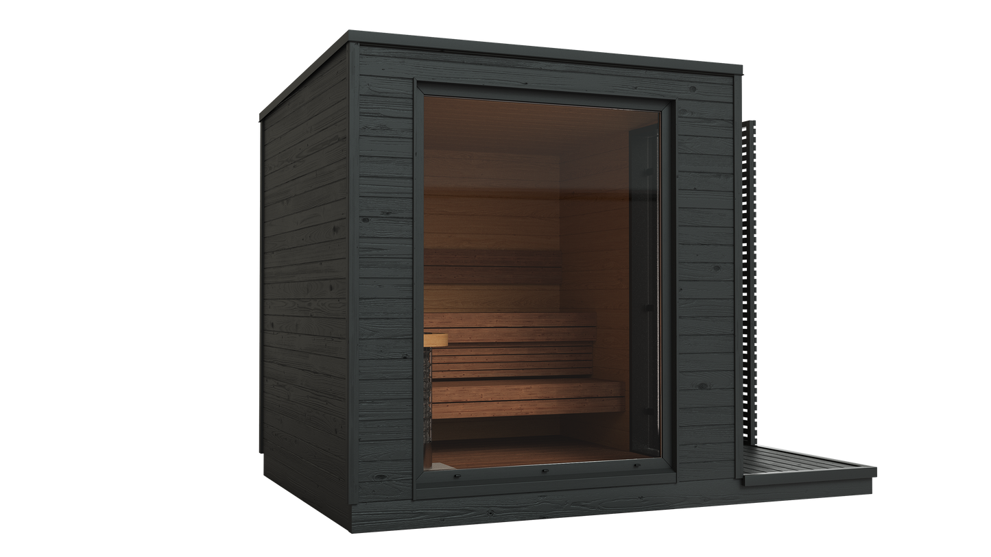 KUUT Electrical Outdoor Sauna M - Myles Better Living