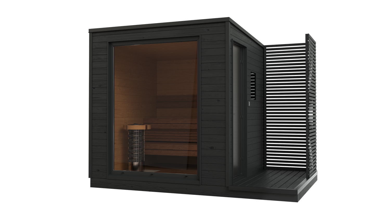 KUUT Electrical Outdoor Sauna M - Myles Better Living