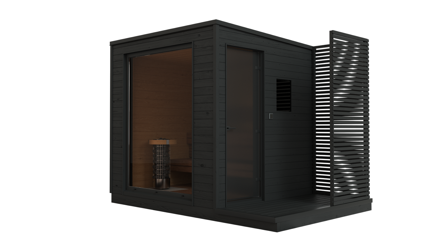 KUUT Electrical Outdoor Sauna M - Myles Better Living
