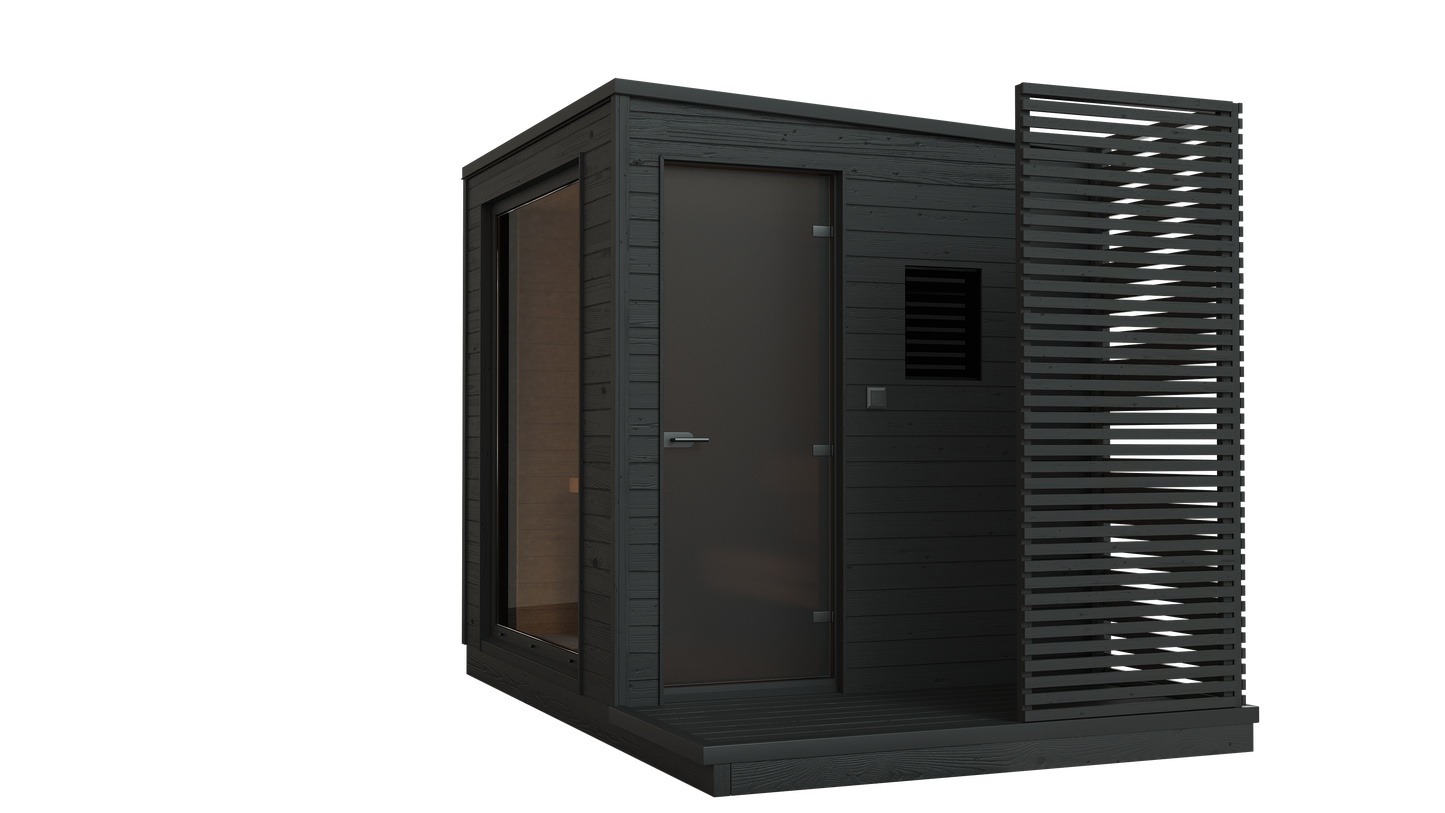 KUUT Electrical Outdoor Sauna M - Myles Better Living