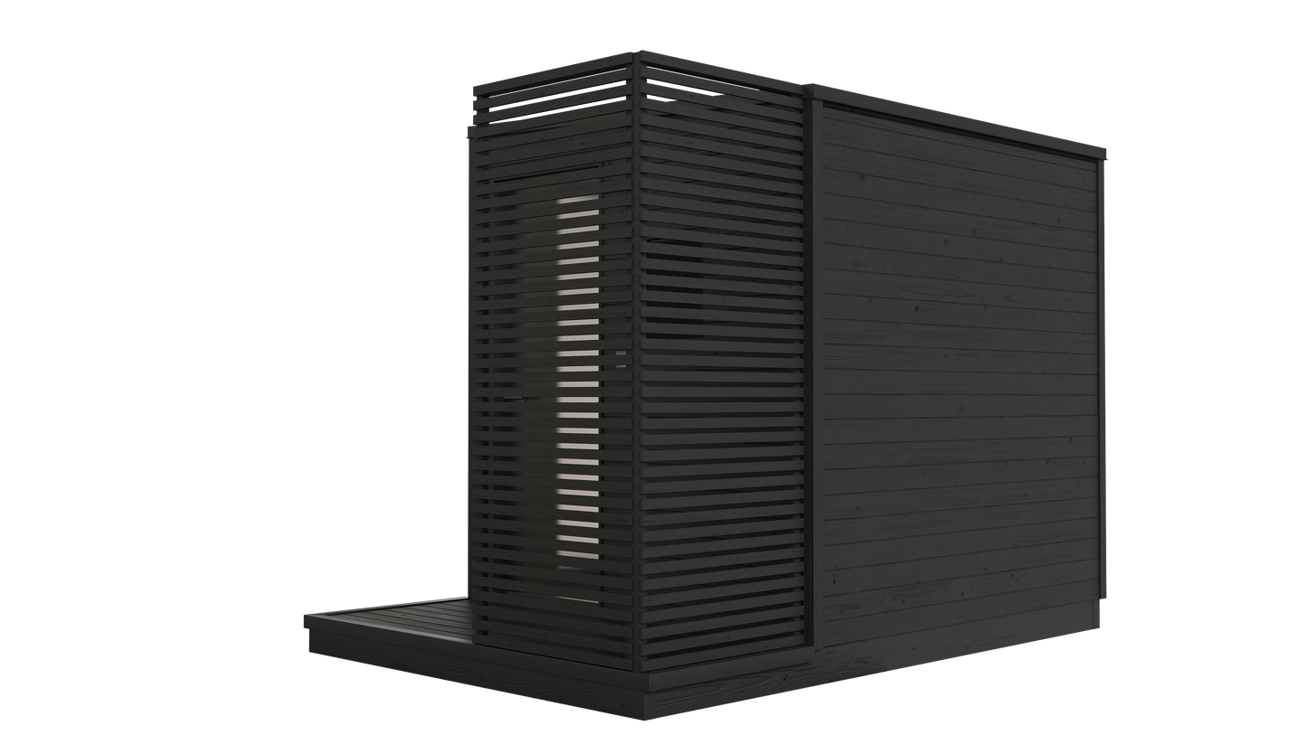 KUUT Electrical Outdoor Sauna M - Myles Better Living