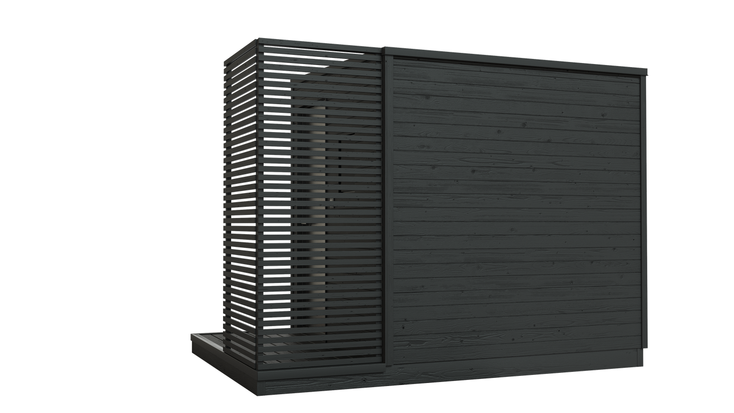 KUUT Electrical Outdoor Sauna M - Myles Better Living