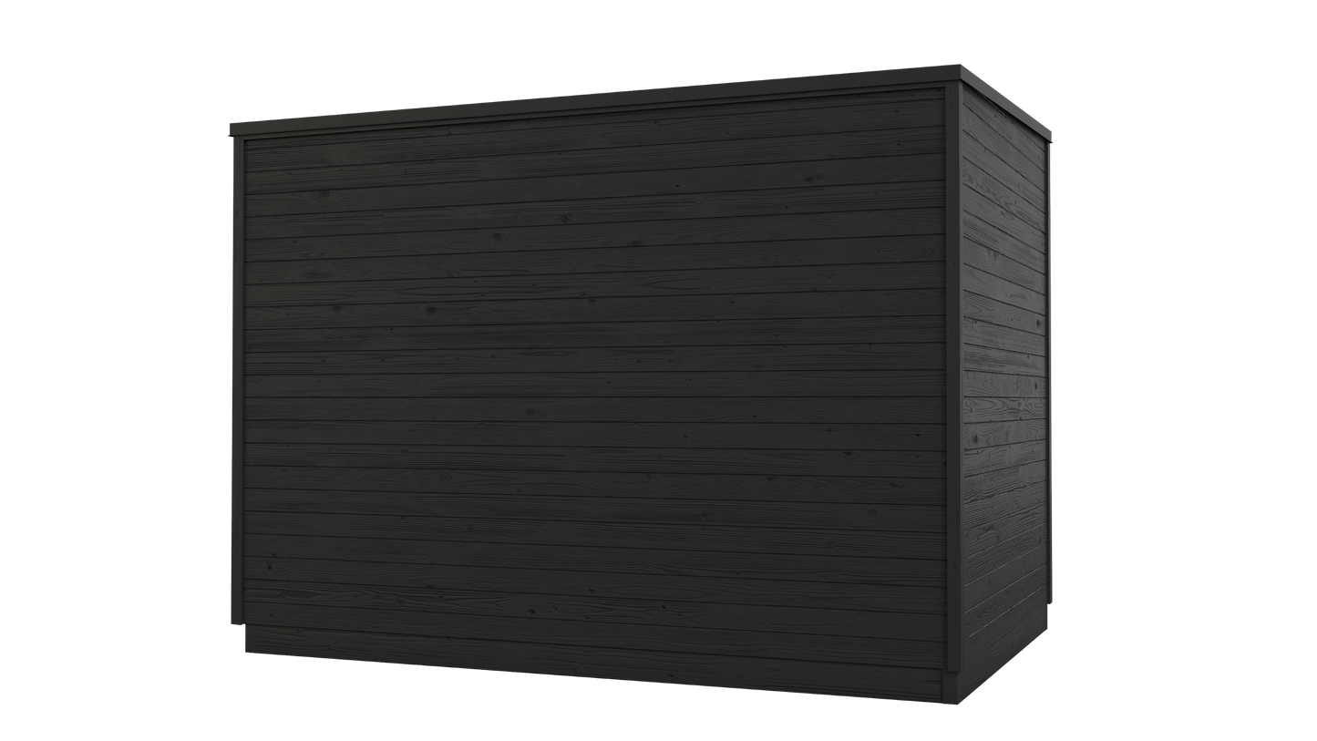 KUUT Electrical Outdoor Sauna L with Shower - Myles Better Living