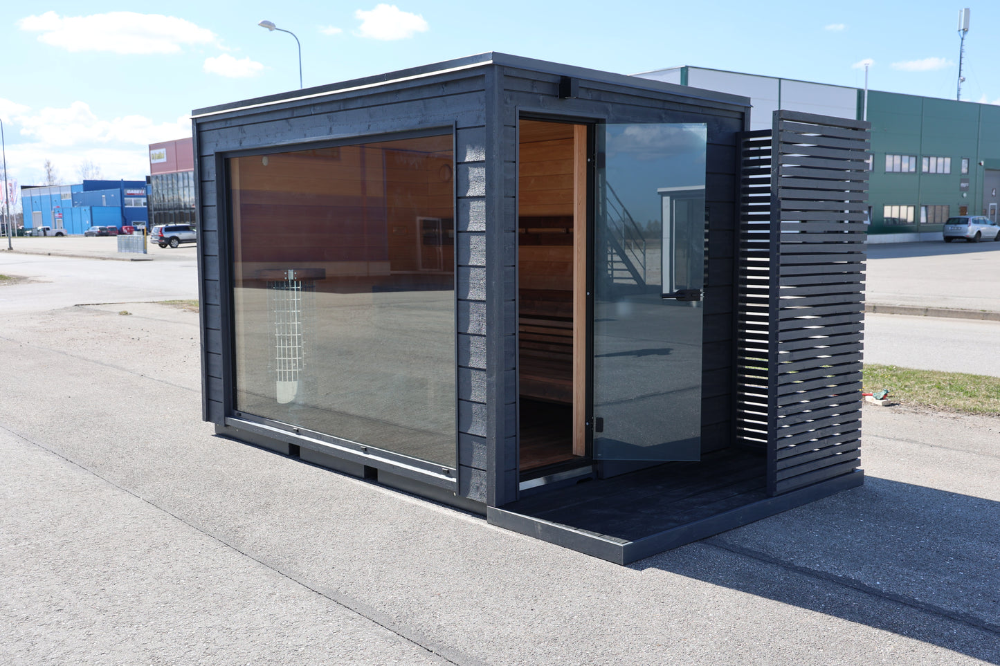 KUUT Electrical Outdoor Sauna L - Myles Better Living