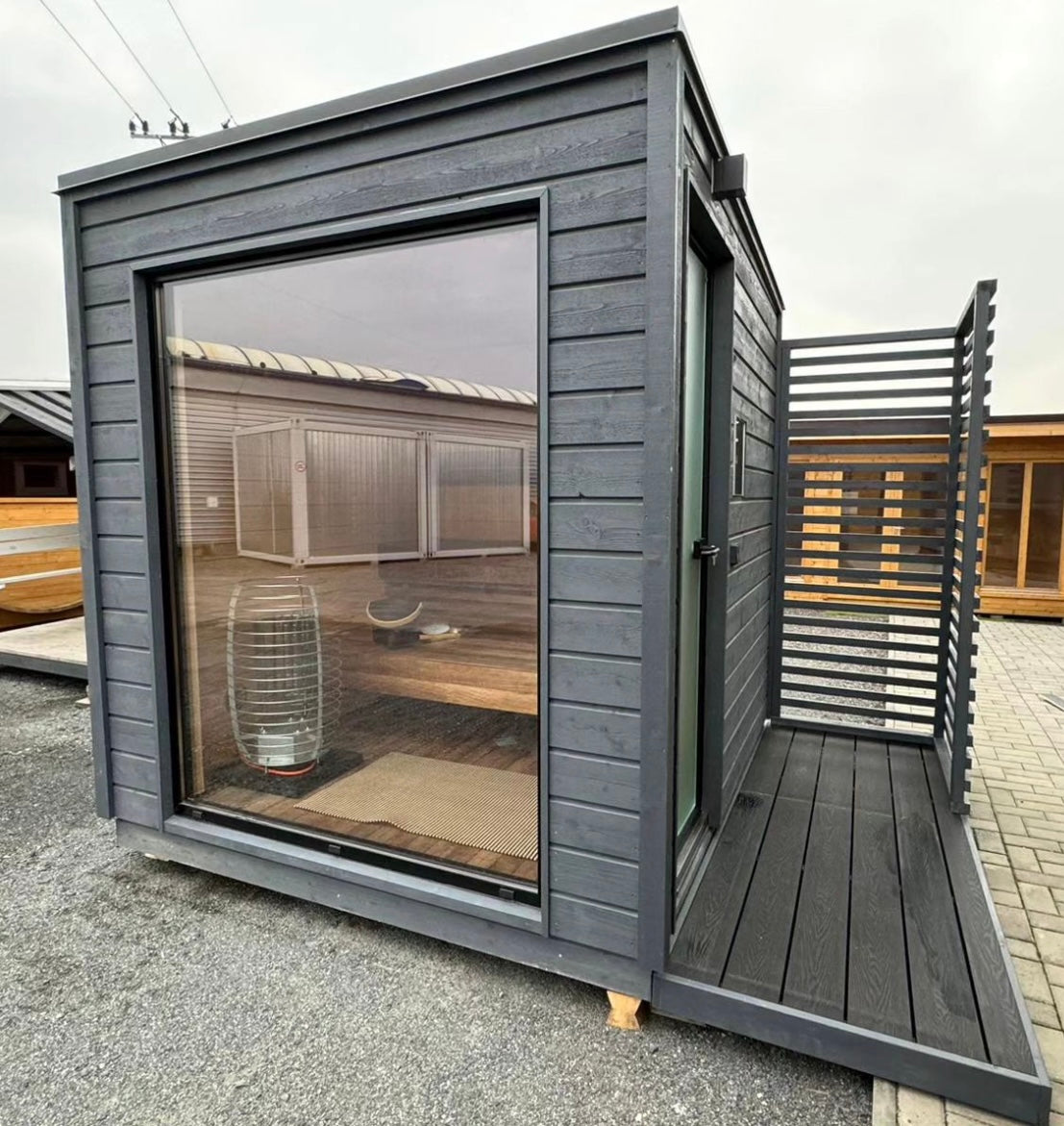 KUUT Electrical Outdoor Sauna M - Myles Better Living