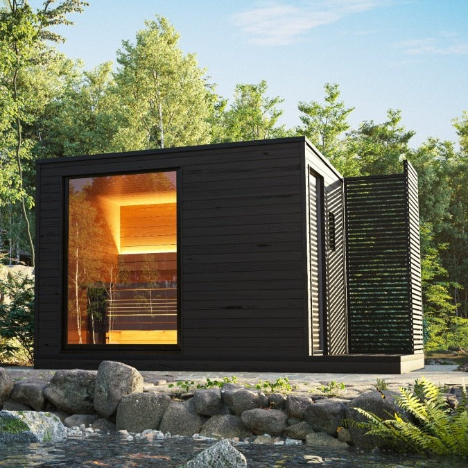 KUUT Electrical Outdoor Sauna L - Myles Better Living