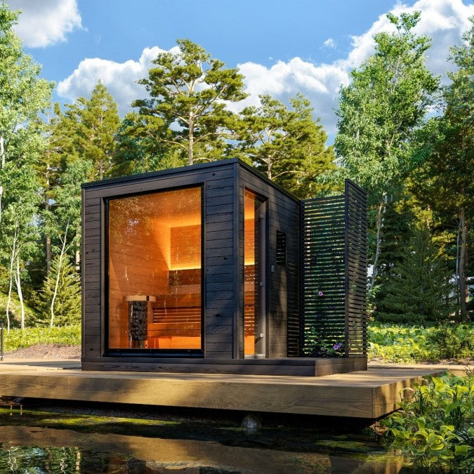 KUUT Electrical Outdoor Sauna M - Myles Better Living