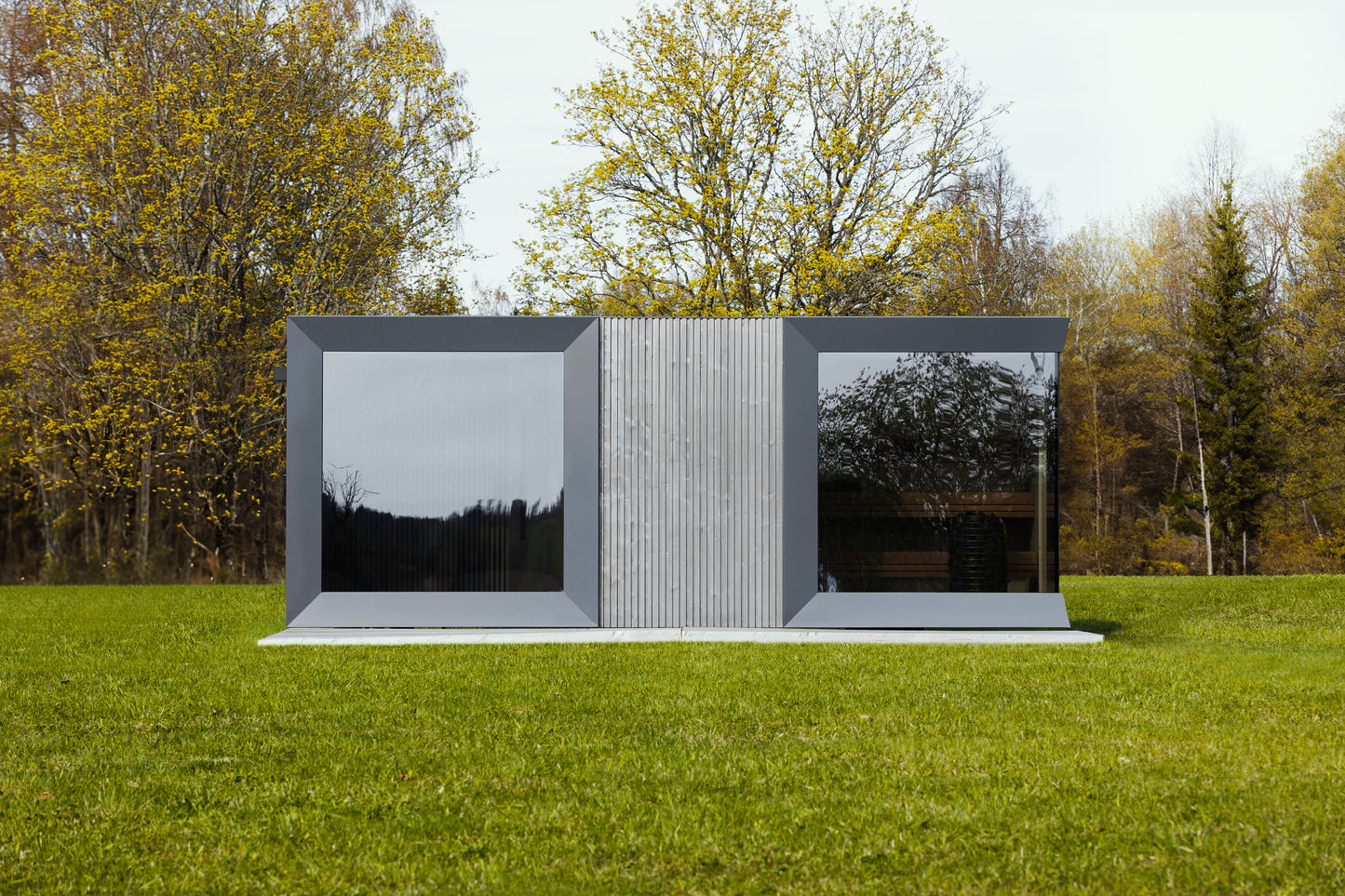 St Moritz 5 Person Outdoor Sauna with Shower Room - Myles Better Living