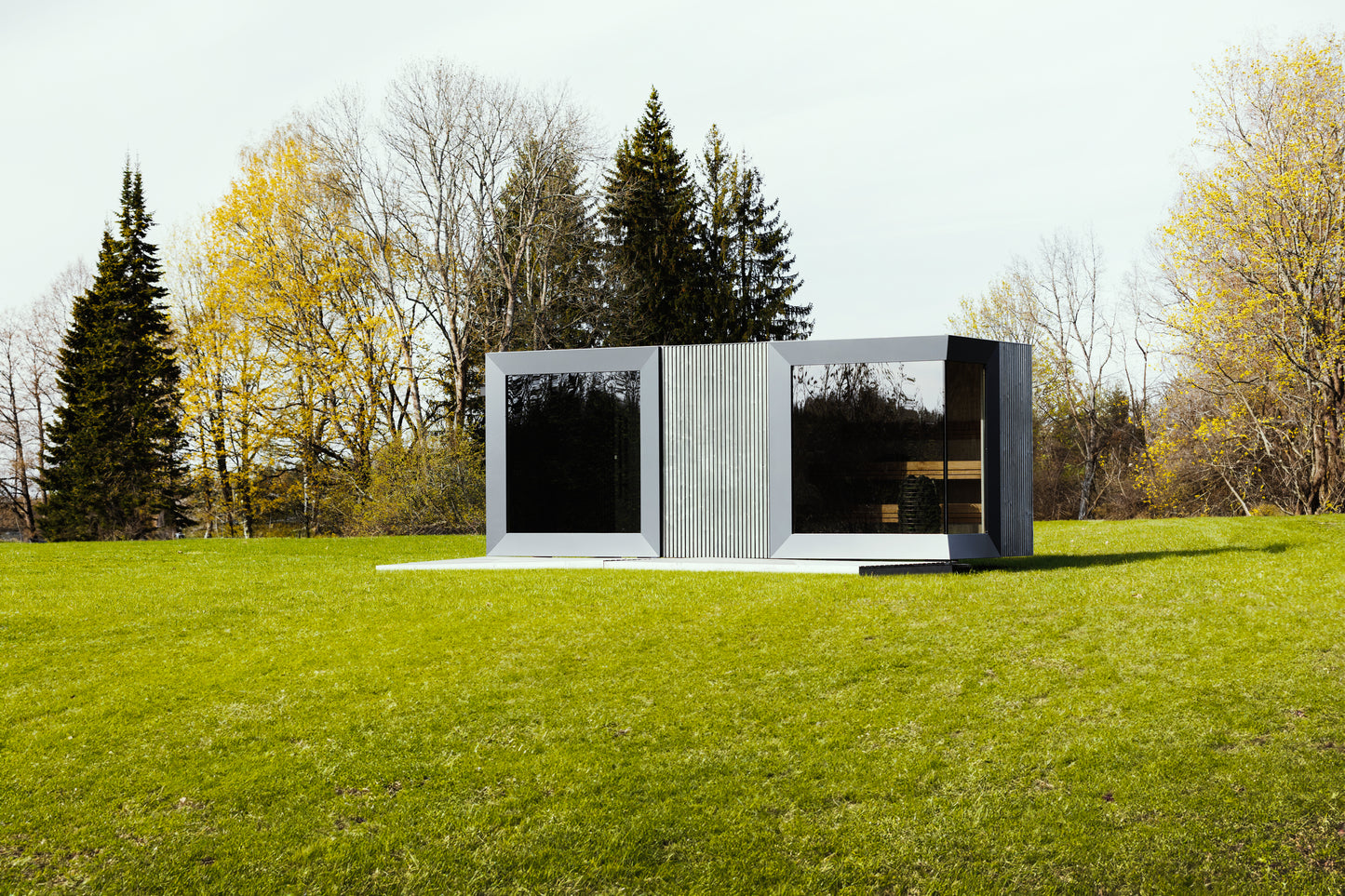 St Moritz 5 Person Outdoor Sauna with Shower Room - Myles Better Living