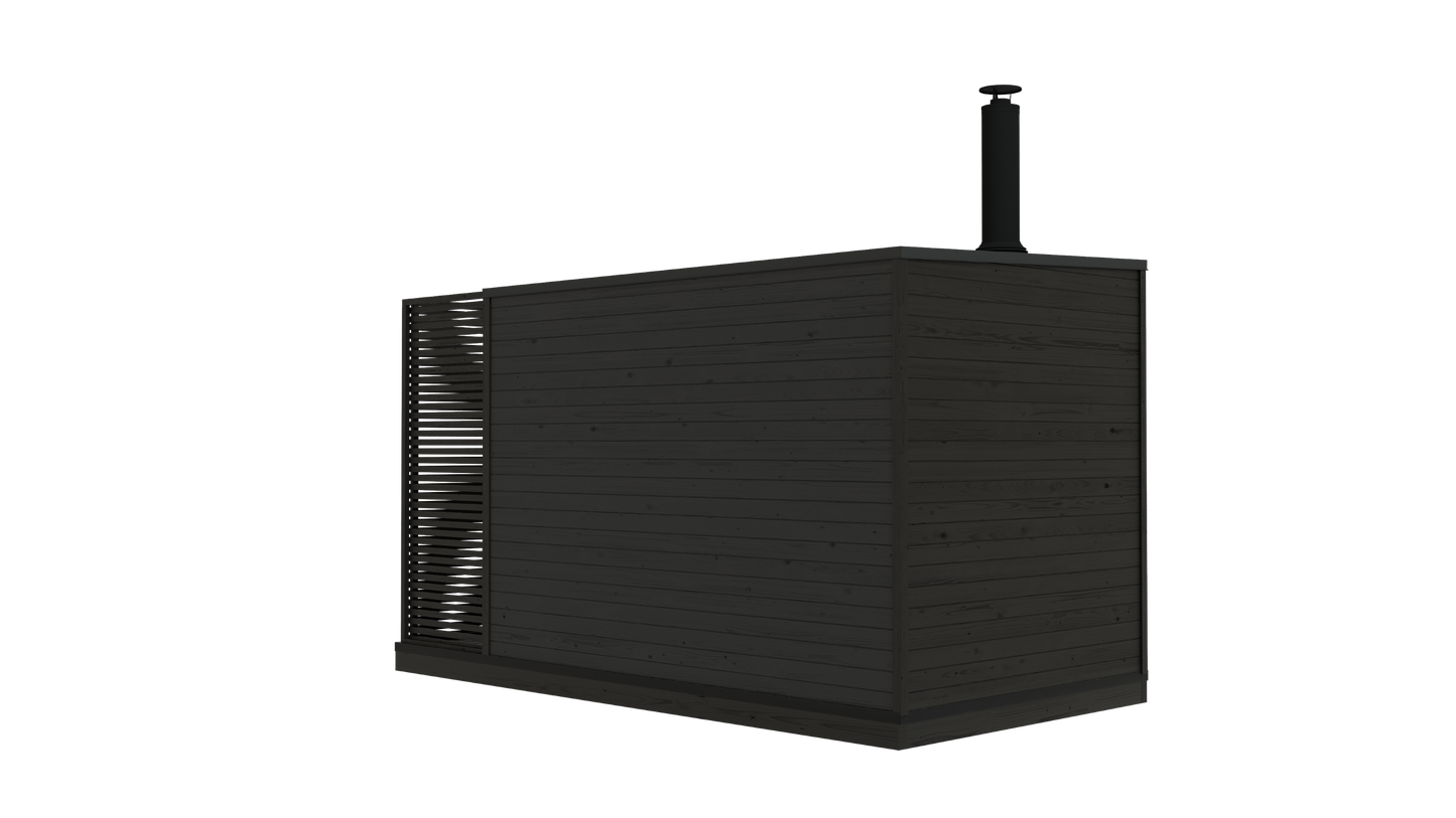 KUUT Wood-Fired Outdoor Sauna L - Myles Better Living