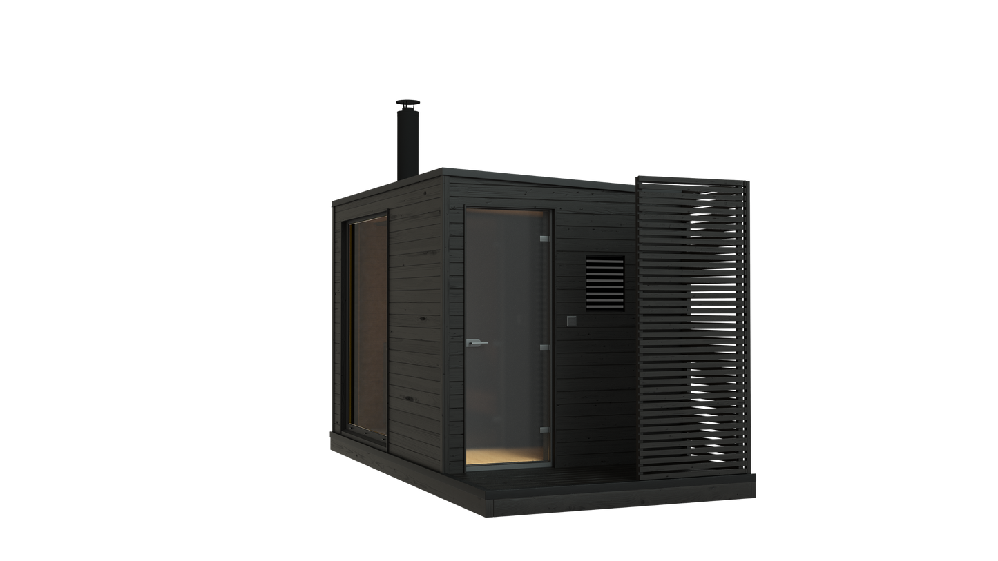 KUUT Wood-Fired Outdoor Sauna L - Myles Better Living