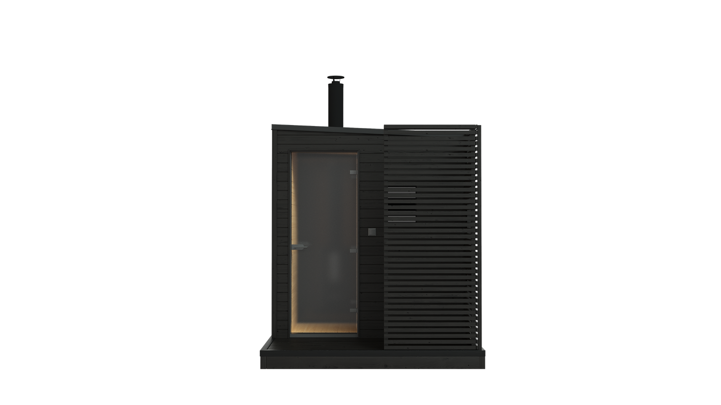 KUUT Wood-Fired Outdoor Sauna L - Myles Better Living