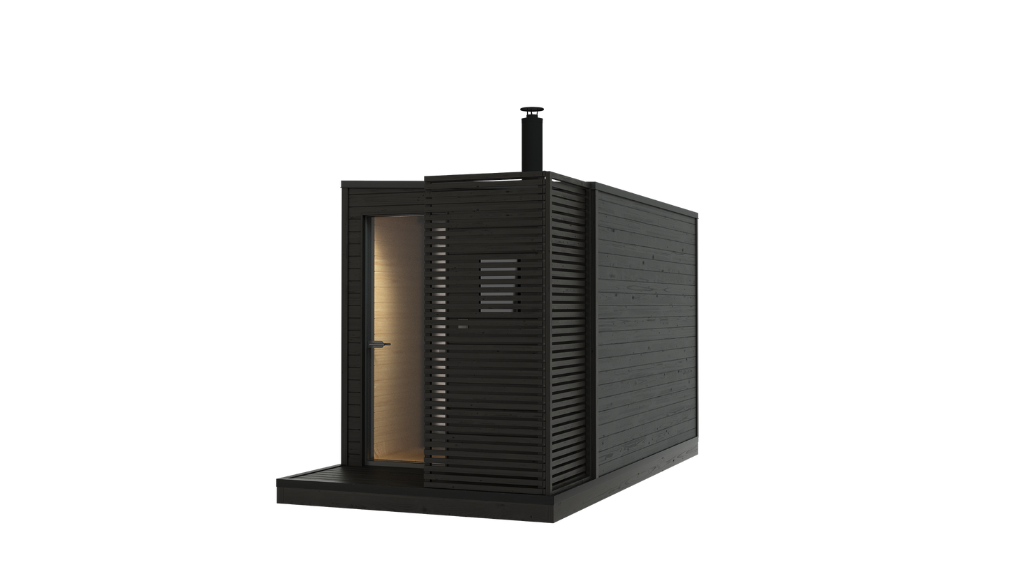 KUUT Wood-Fired Outdoor Sauna L - Myles Better Living
