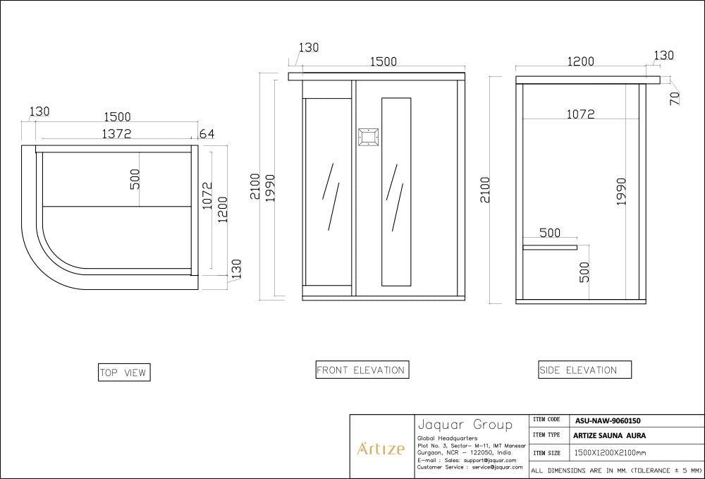 Aura Sauna (2-3 Seater) - Myles Better Living