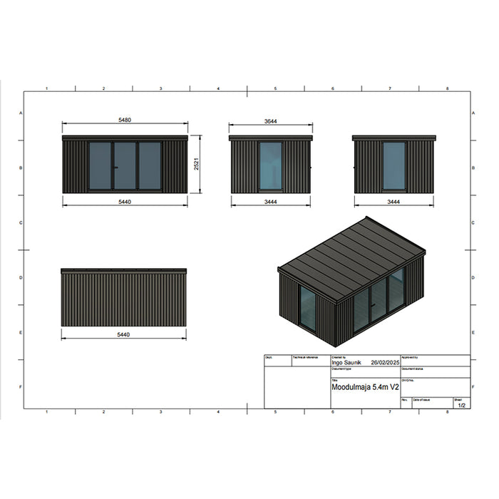 Garden House 'Henry' - Myles Better Living