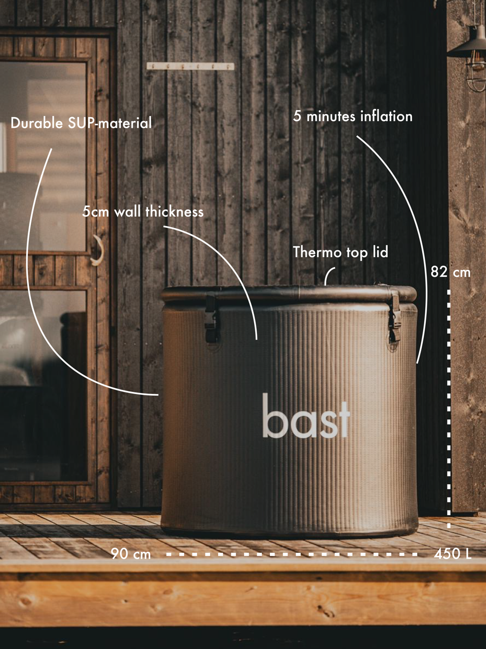 Frost Ice Bath Premium Package - Myles Better Living