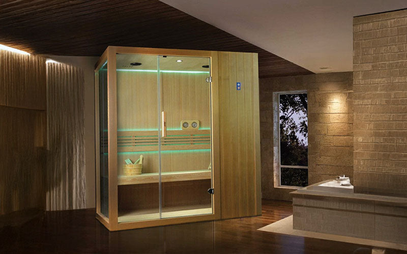 Kubix Sauna (2-3 Seater) - Myles Better Living