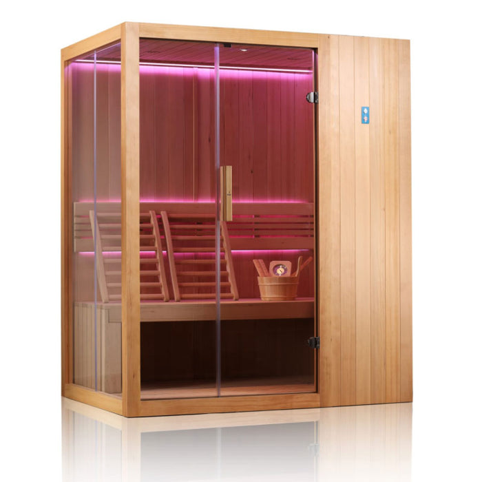 Kubix Sauna (2-3 Seater) - Myles Better Living