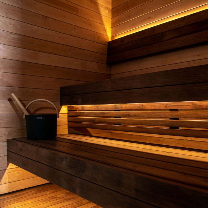 KUUT Wood Fired Outdoor Sauna L with Shower - Myles Better Living