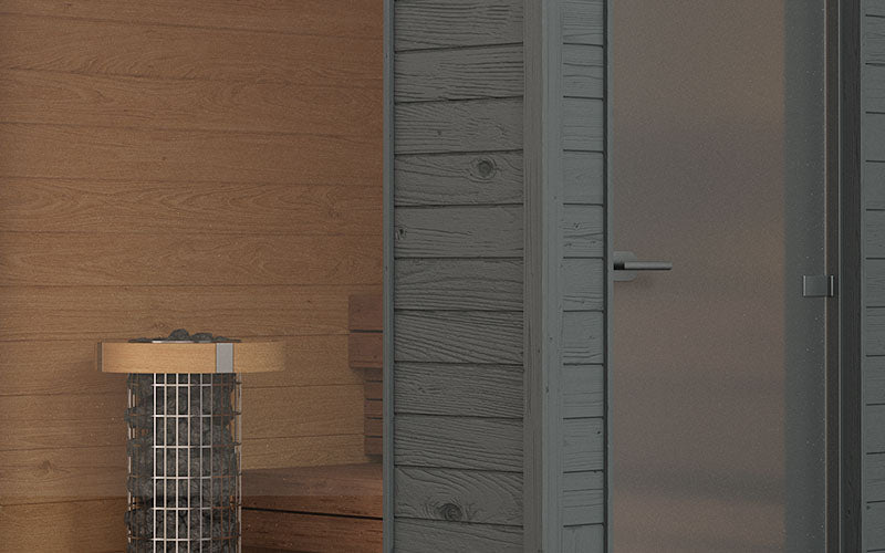 KUUT Electrical Outdoor Sauna L - Myles Better Living
