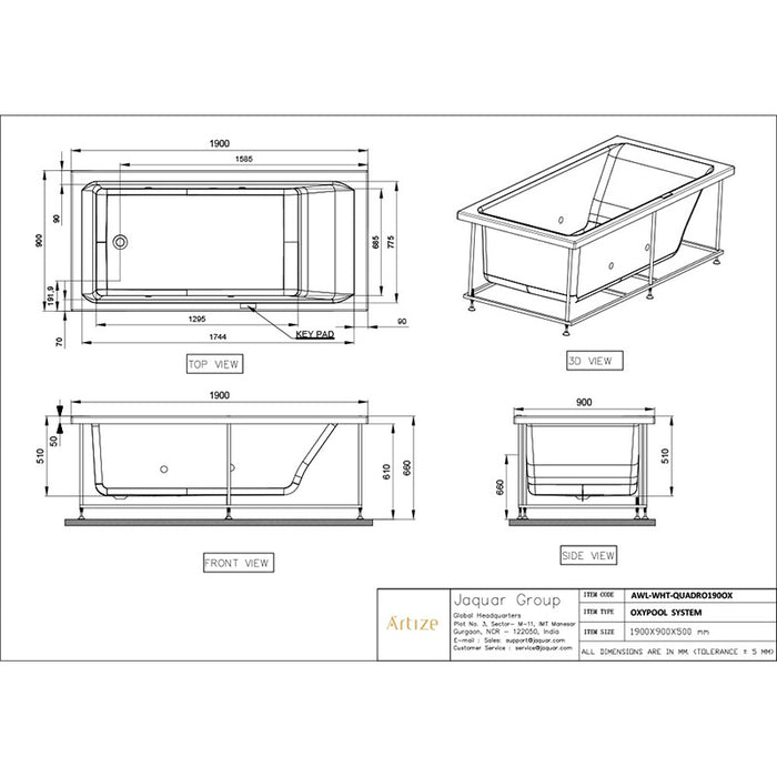 Quadro Oxypool System - Myles Better Living
