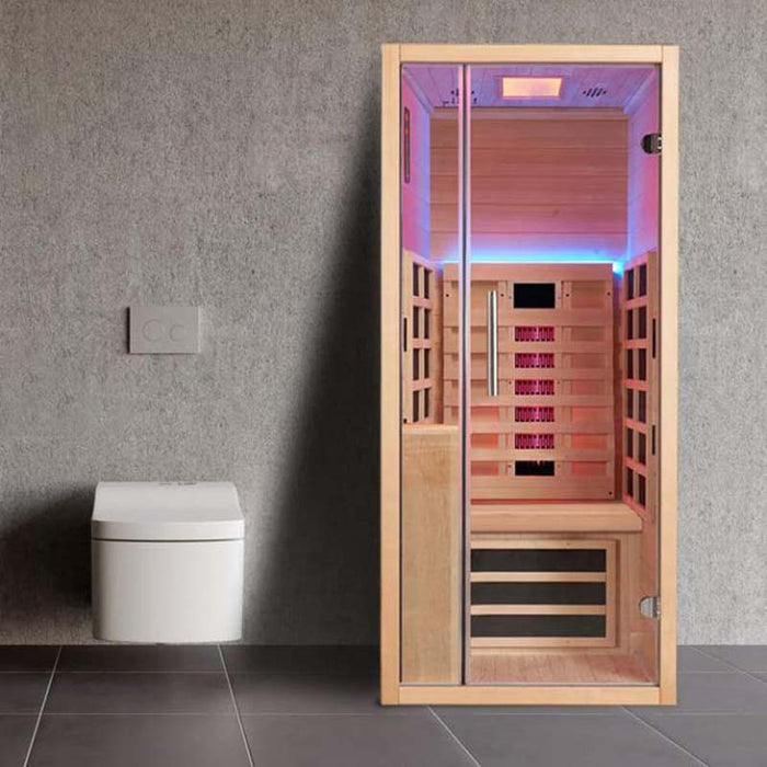 Relaxo Solo One Infrared Sauna - Myles Better Living