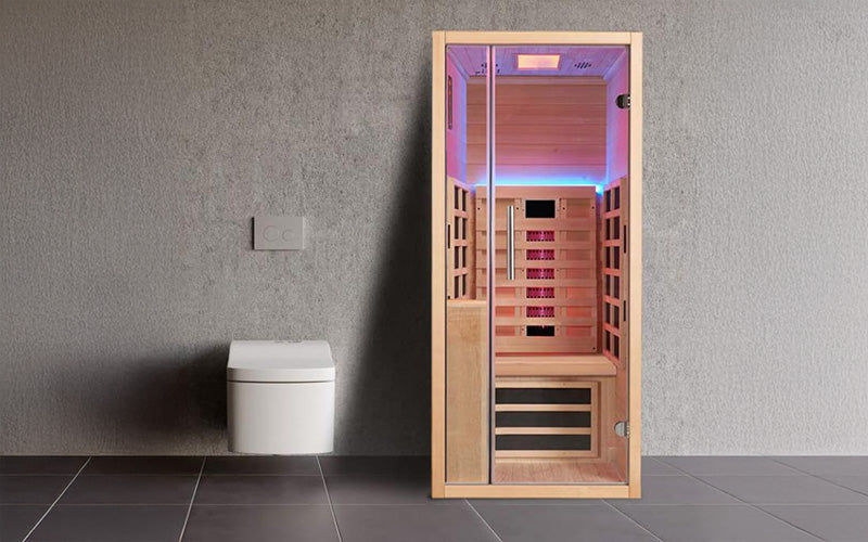 Relaxo Solo One Infrared Sauna - Myles Better Living