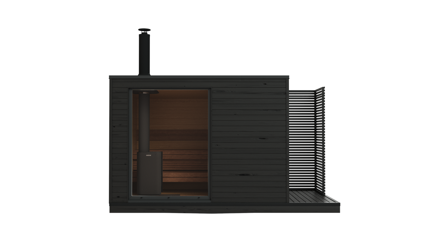 KUUT Wood-Fired Outdoor Sauna L - Myles Better Living