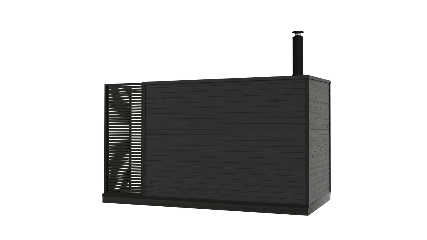KUUT Wood-Fired Outdoor Sauna L - Myles Better Living