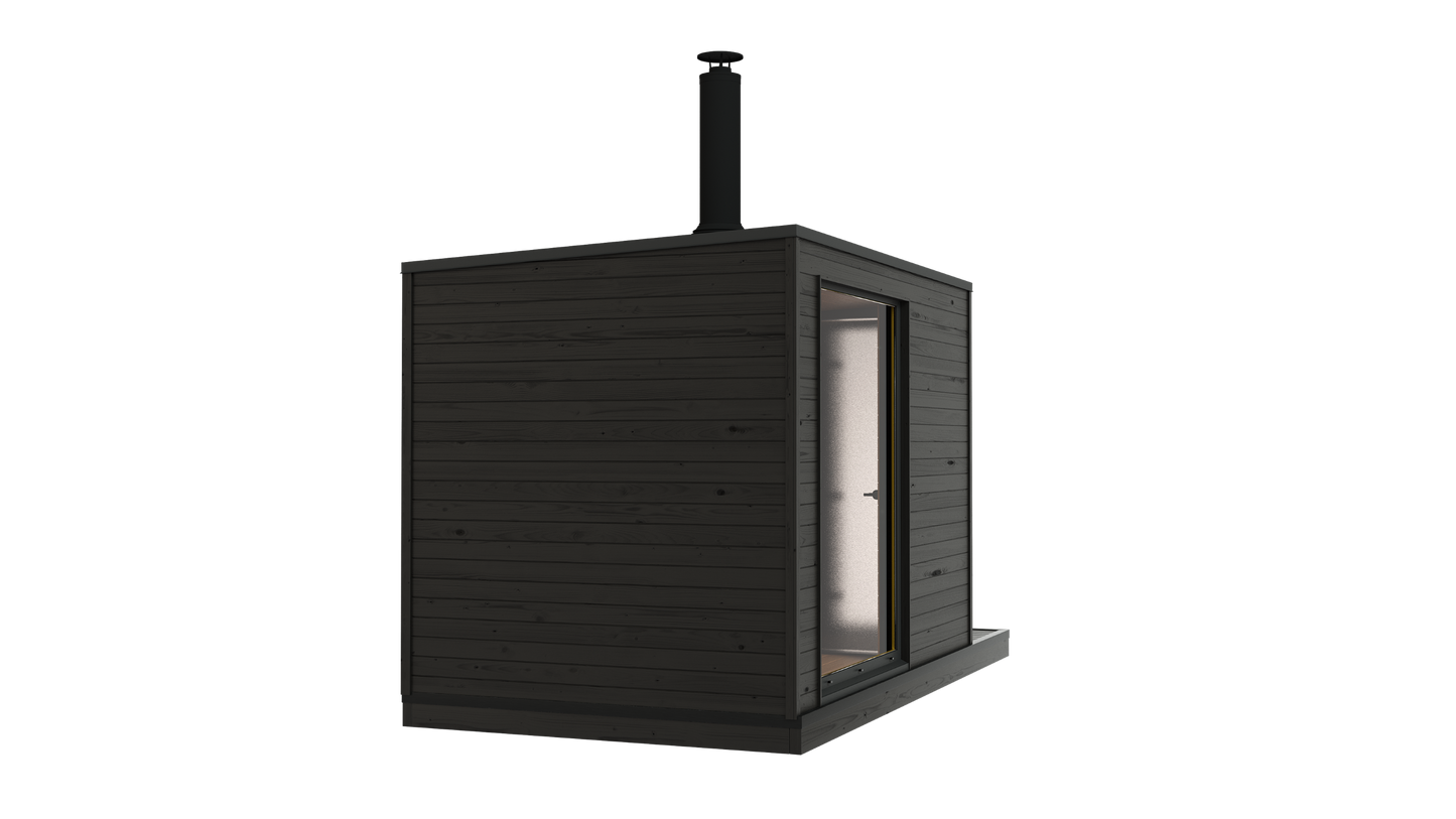 KUUT Wood-Fired Outdoor Sauna L - Myles Better Living