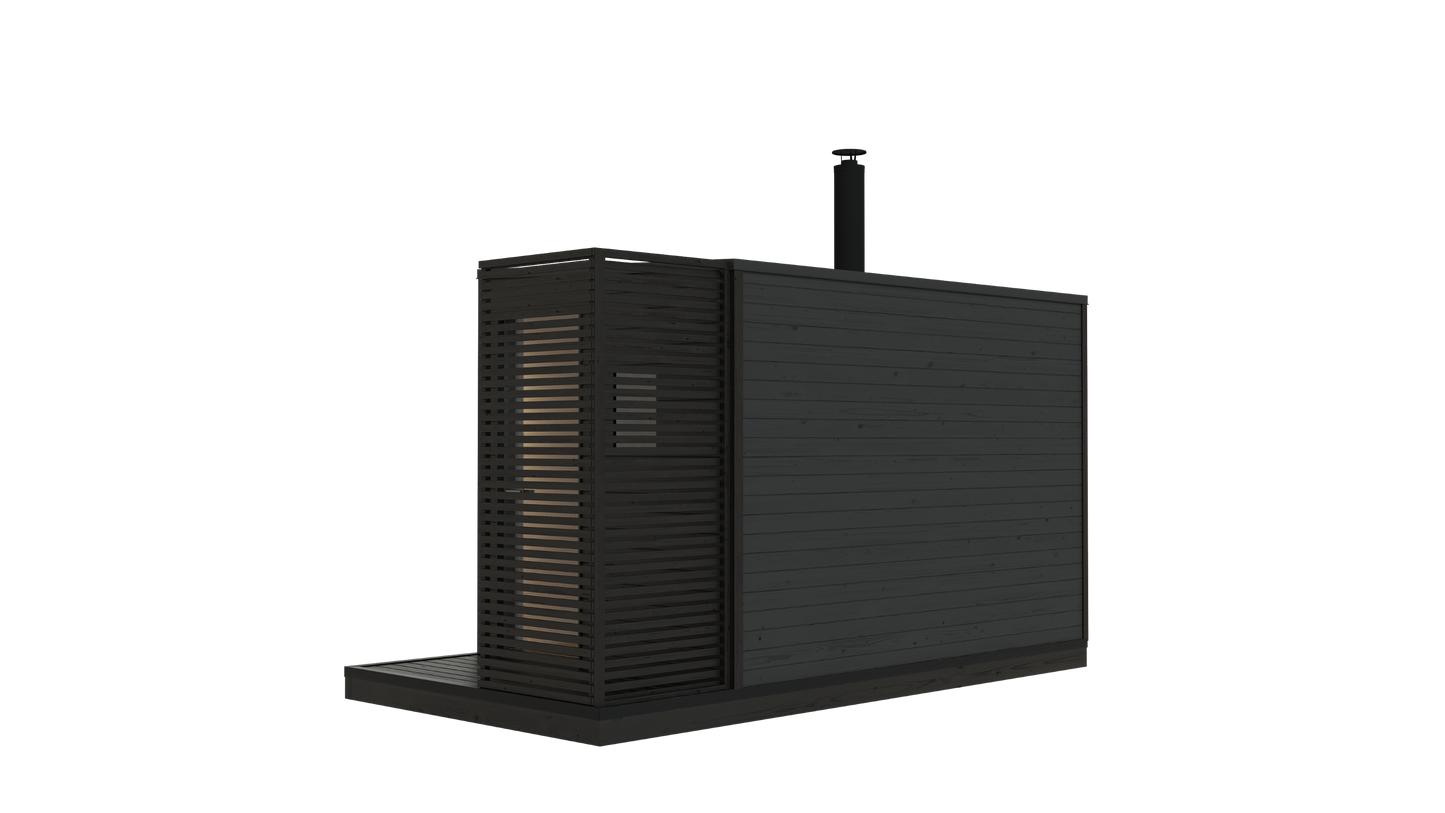 KUUT Wood-Fired Outdoor Sauna L - Myles Better Living