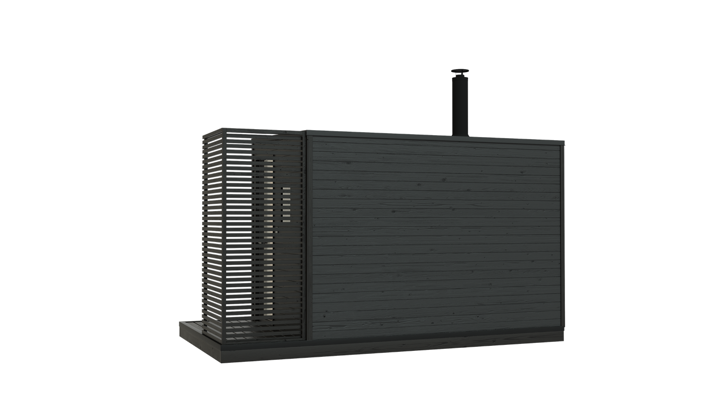 KUUT Wood-Fired Outdoor Sauna L - Myles Better Living