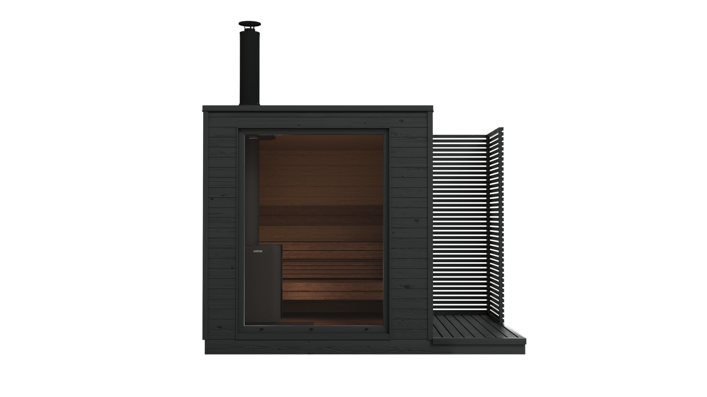 KUUT Wood-Fired Outdoor Sauna M - Myles Better Living