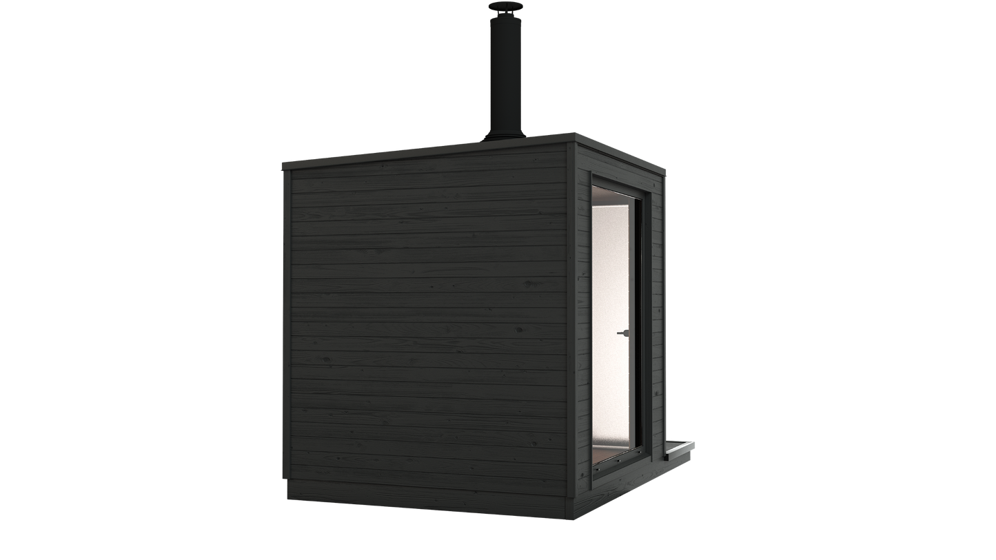 KUUT Wood-Fired Outdoor Sauna M - Myles Better Living