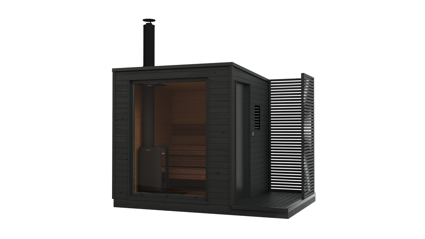KUUT Wood-Fired Outdoor Sauna M - Myles Better Living