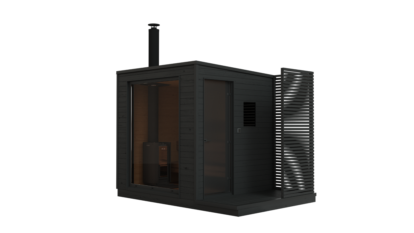 KUUT Wood-Fired Outdoor Sauna M - Myles Better Living