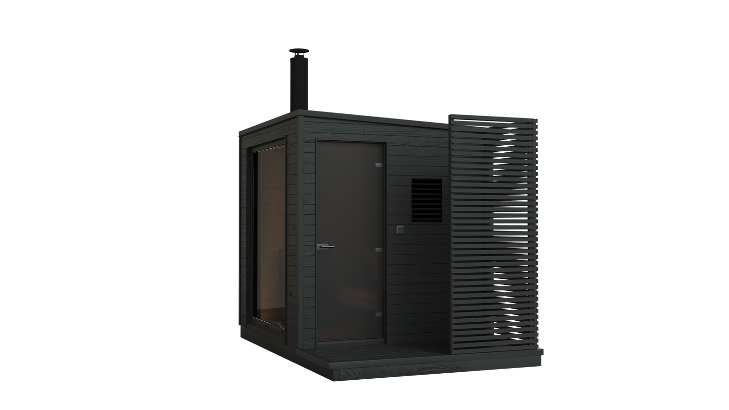 KUUT Wood-Fired Outdoor Sauna M - Myles Better Living
