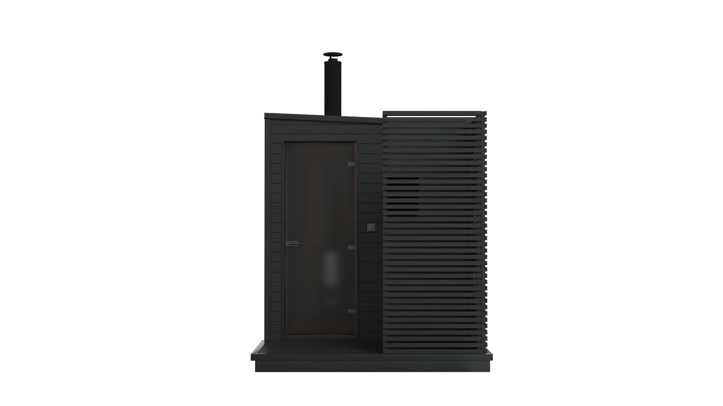 KUUT Wood-Fired Outdoor Sauna M - Myles Better Living
