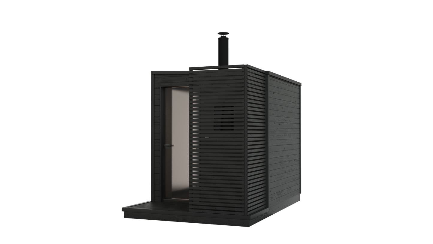 KUUT Wood-Fired Outdoor Sauna M - Myles Better Living