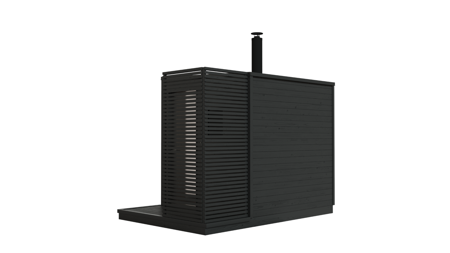KUUT Wood-Fired Outdoor Sauna M - Myles Better Living